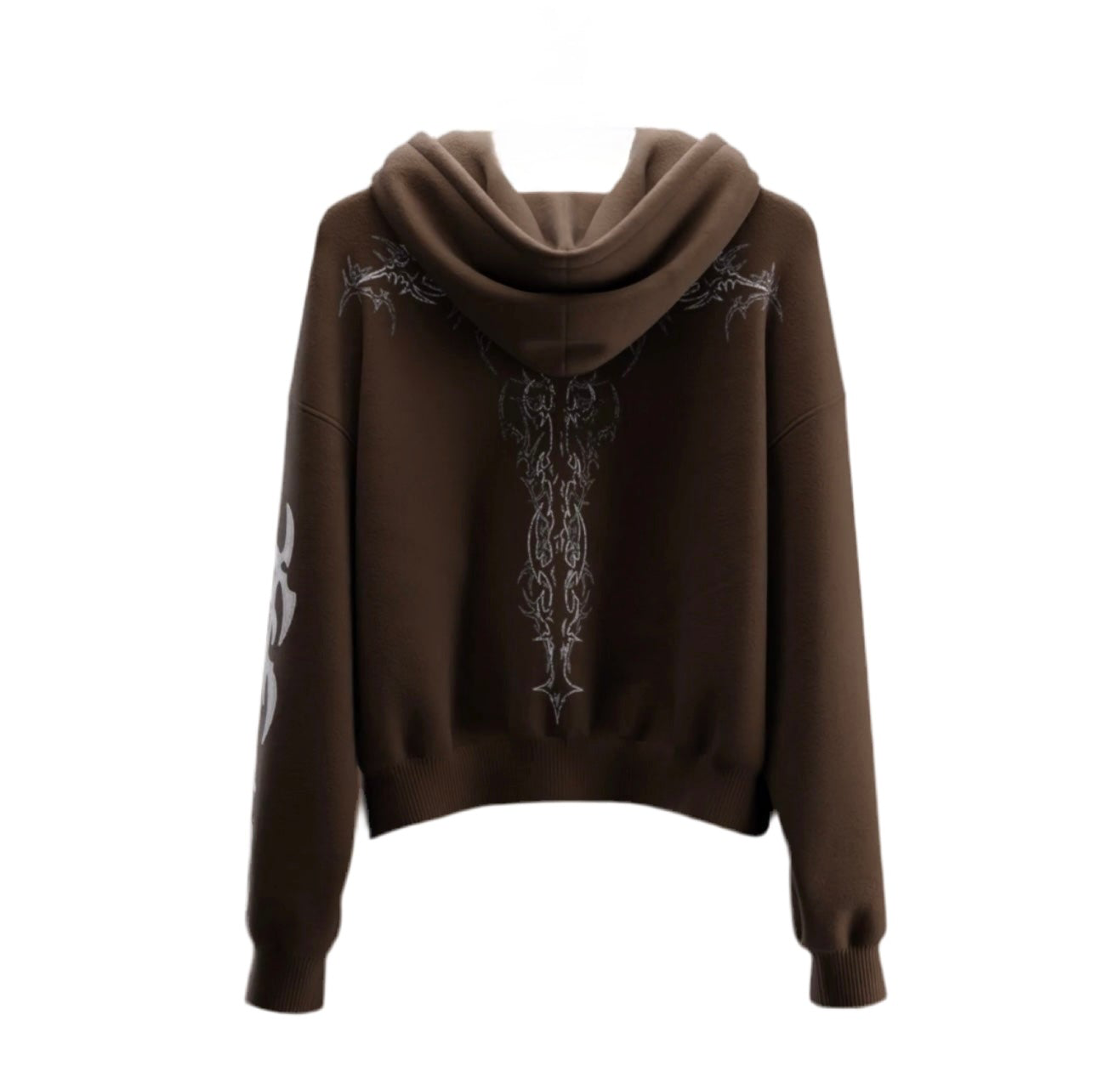 Unmatched Zip - Brown