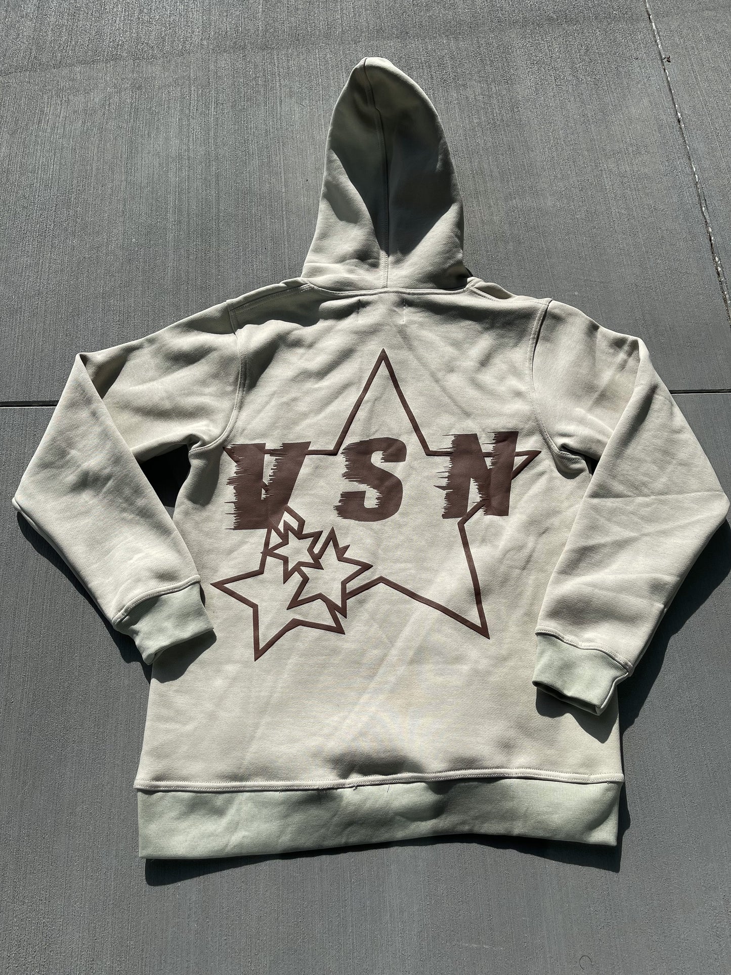 'VSN' Hoodie - Tan
