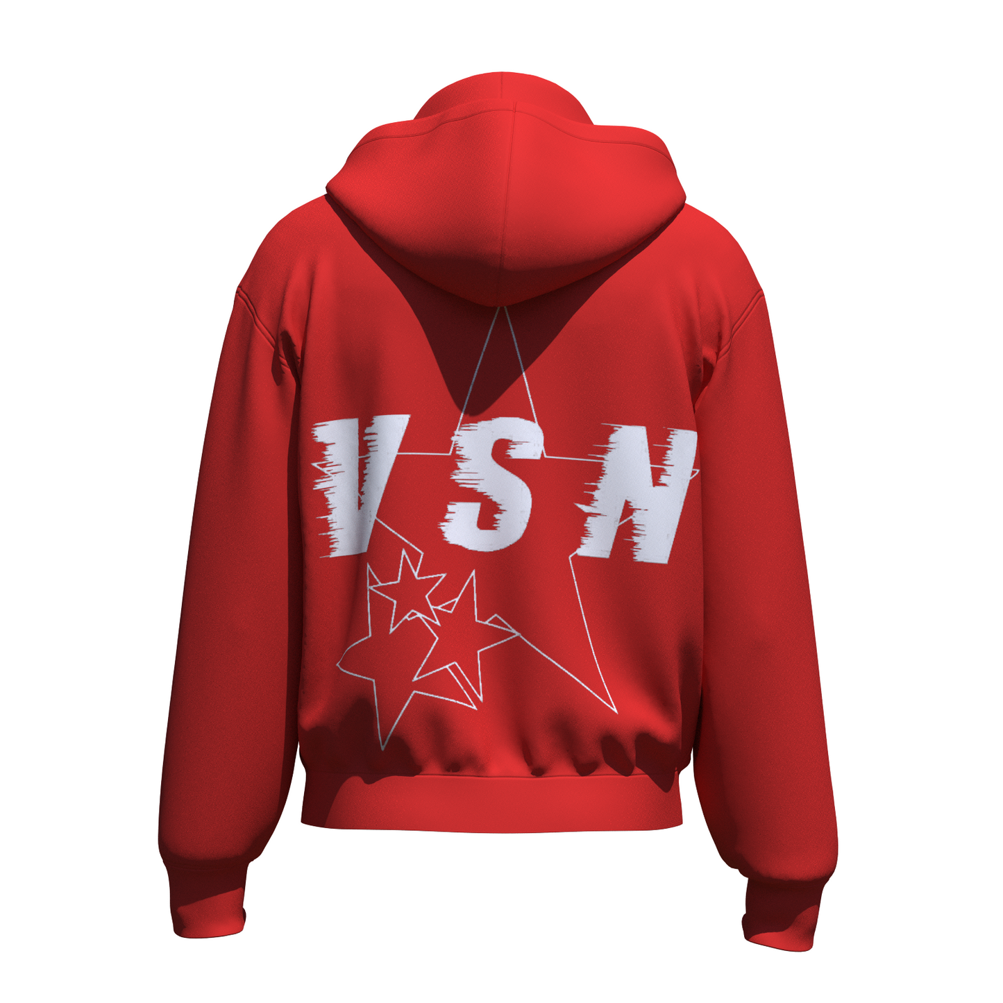 'VSN' Hoodie - Red