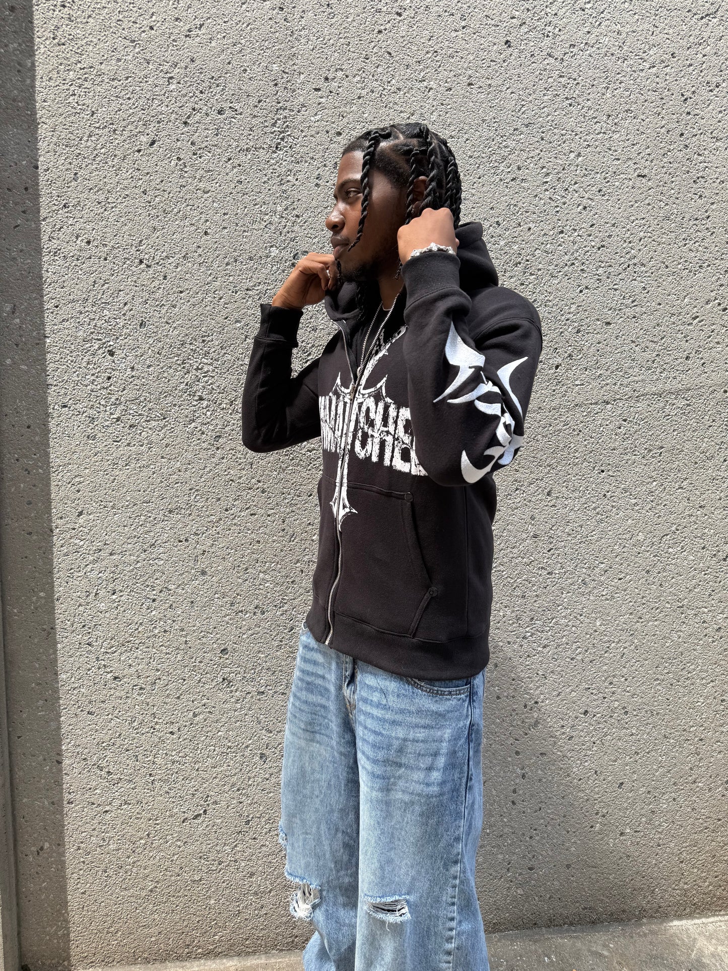 Unmatched Zip - Black
